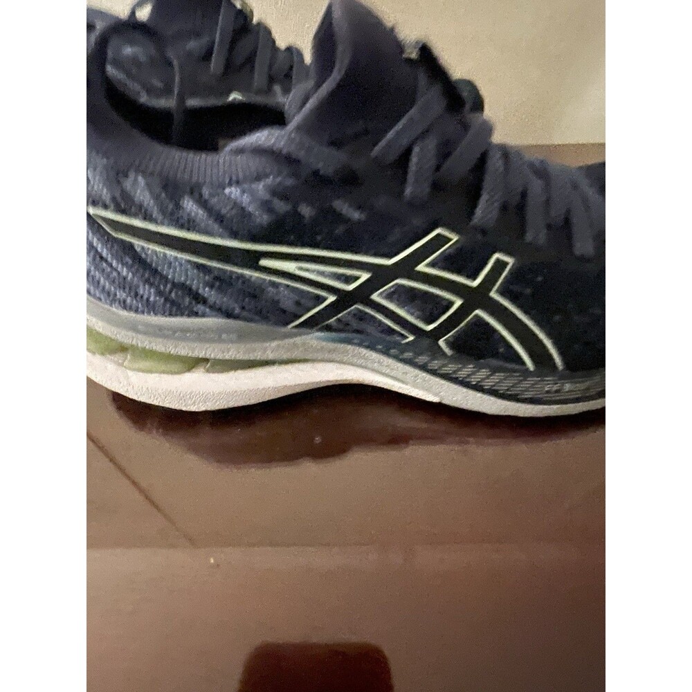 Asics Gel-Kayano 32 Shoes Mens 9 Blue/Black White Daily Road Jogging Trainer - Picture 3 of 9